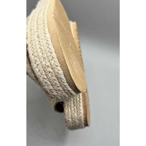 Beach By Matisse Natural Jute Tan Del Mar Slip-On Sandals Women’s 9M - Picture 12 of 13